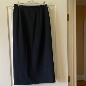 Talbots Long Pencil Skirt